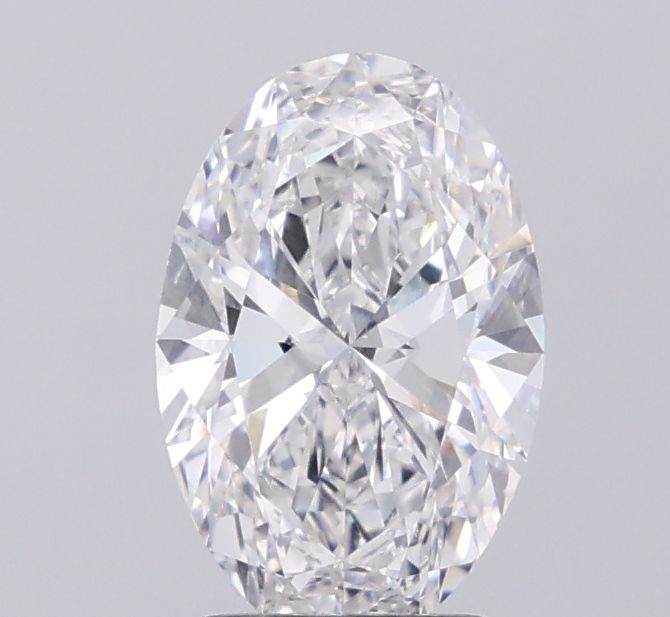 2.08 ct. oval Lab Grown Diamond front image