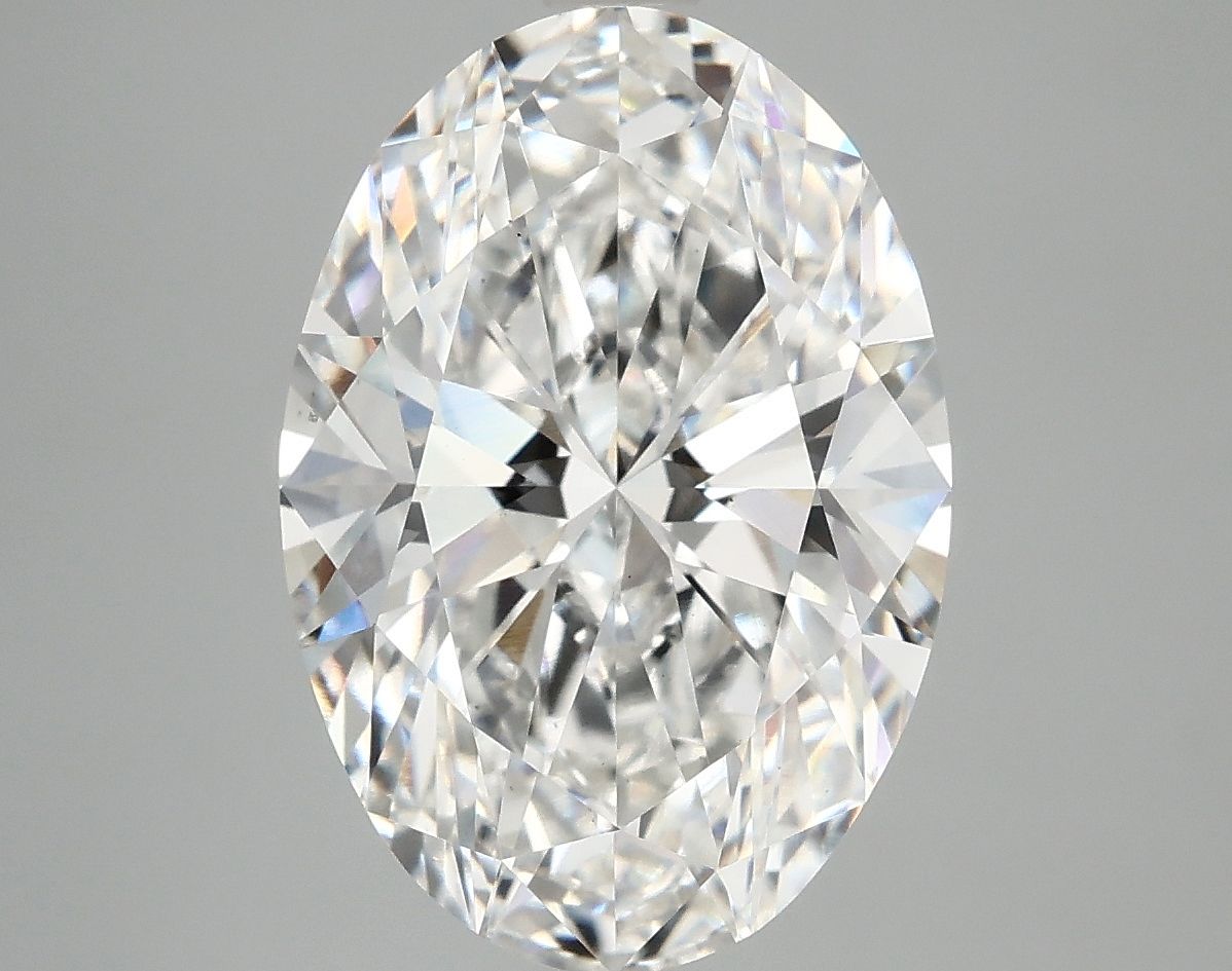 5.09 ct. oval Lab Grown Diamond front image
