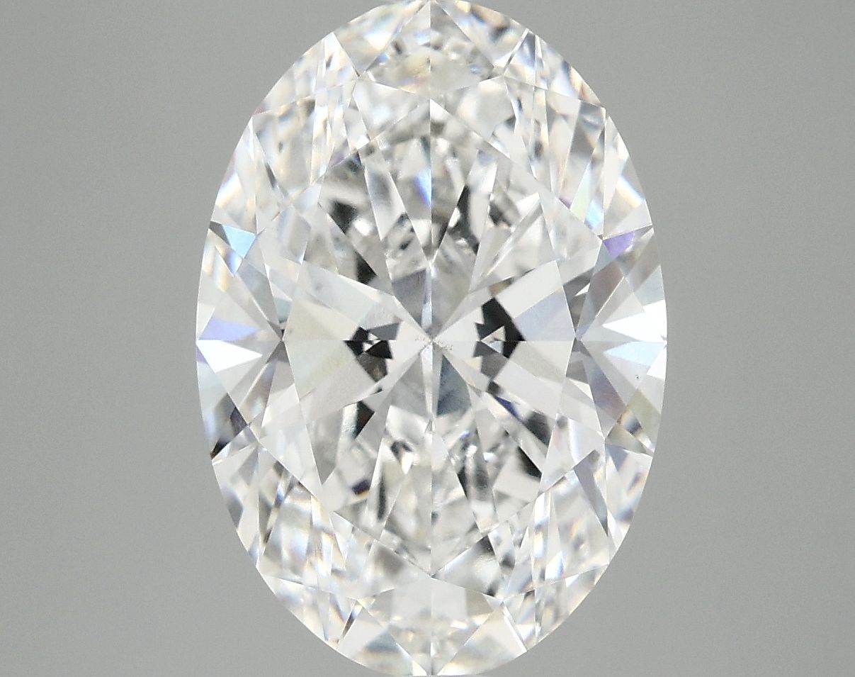 5.07 ct. oval Lab Grown Diamond front image