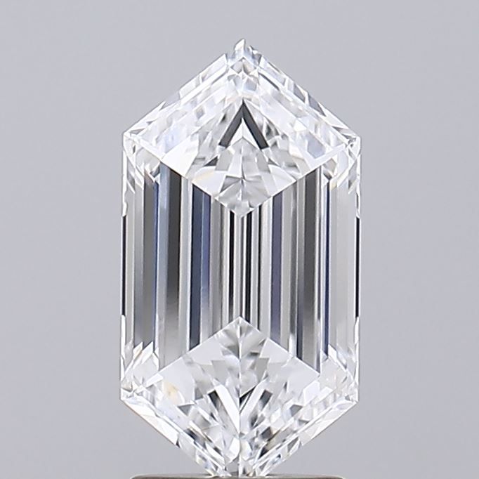 2.55 ct lab-grown Hexagonal Diamond