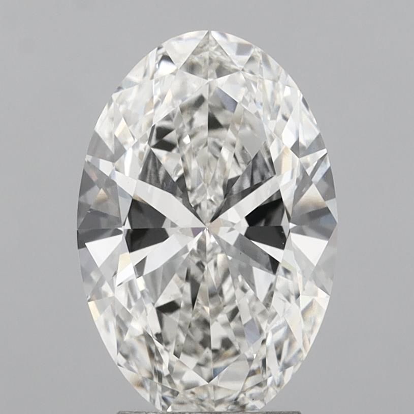 3.15 ct. oval Lab Grown Diamond front image