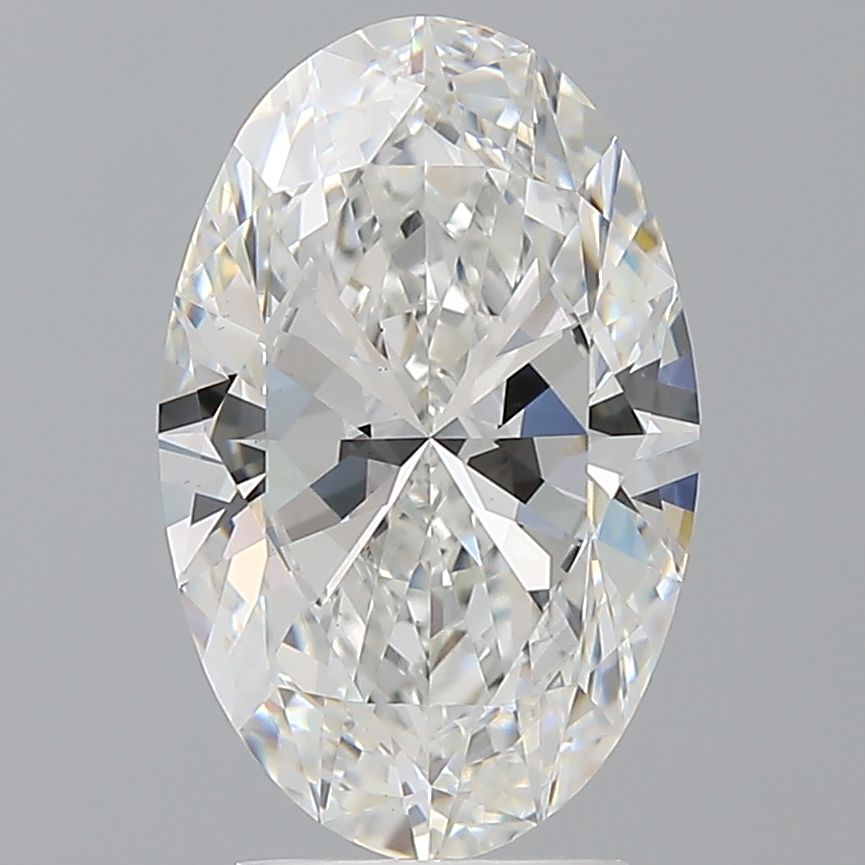 3.50 ct. oval Lab Grown Diamond front image
