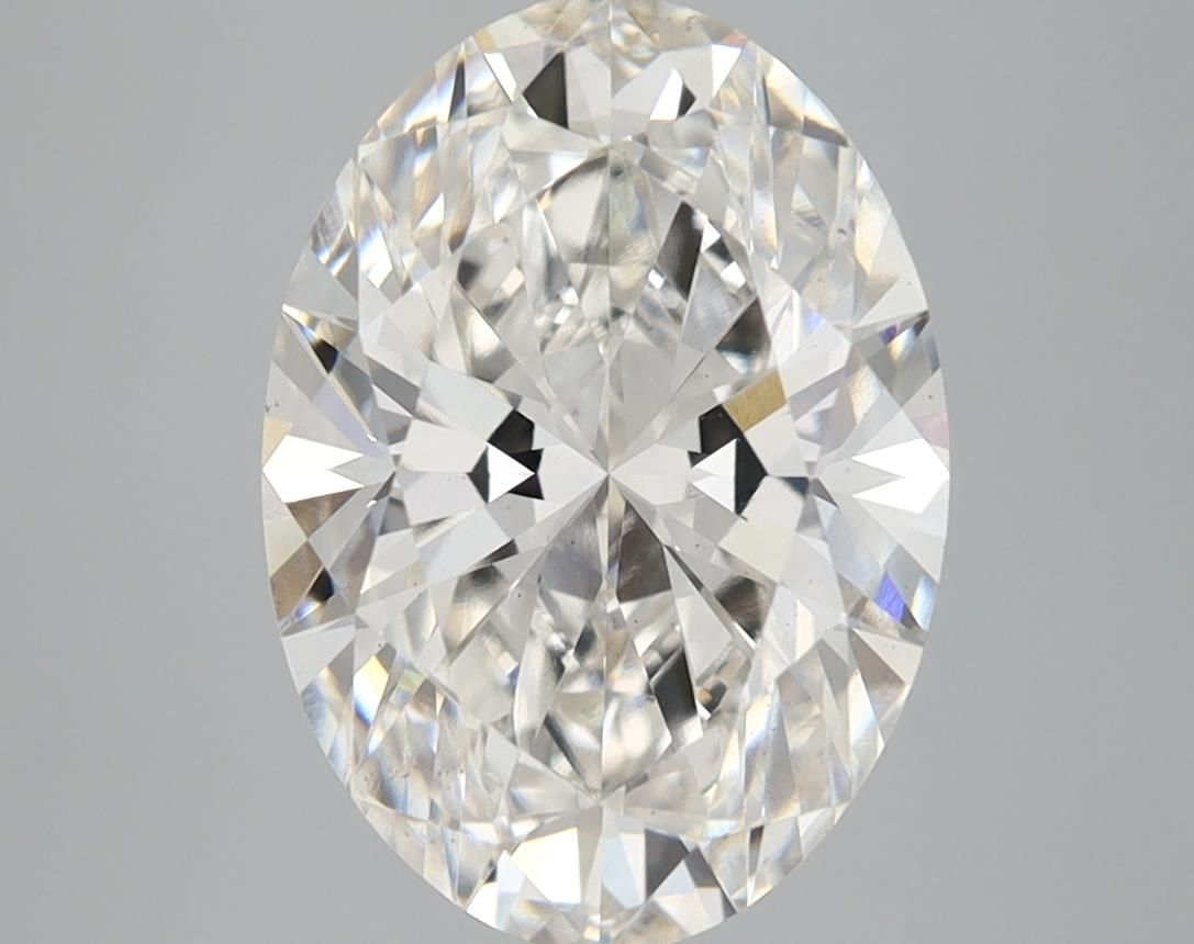 3.57 ct. oval Lab Grown Diamond front image
