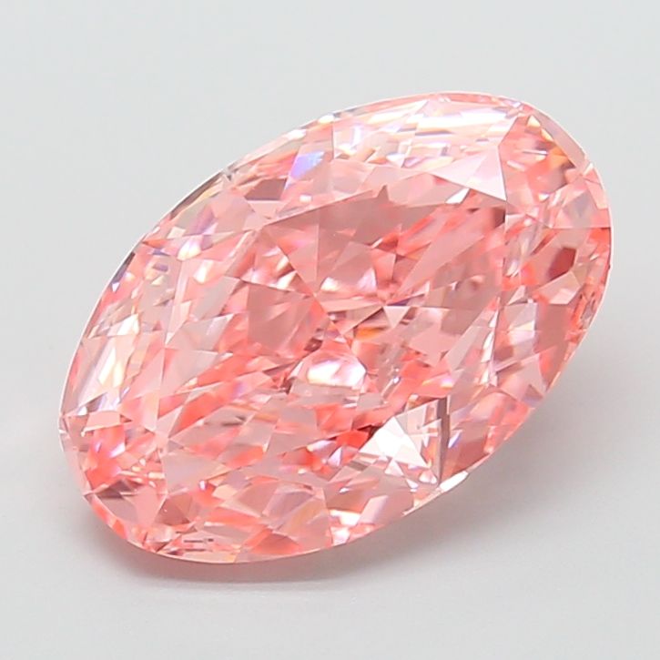 5.51 ct. oval Lab Grown Diamond front image