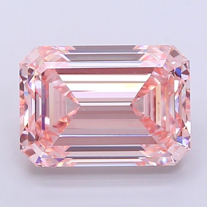 6.07 ct. emerald Lab Grown Diamond front image