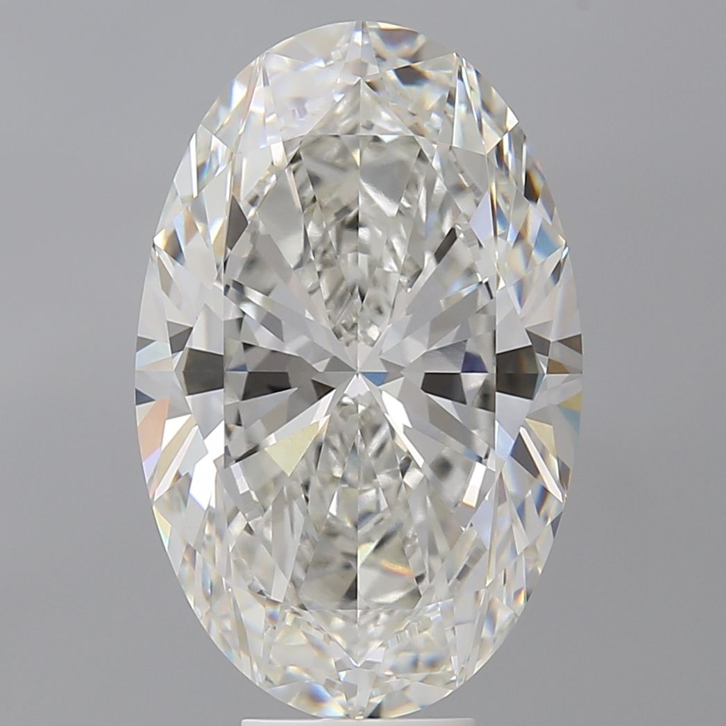 9.01 ct. oval Lab Grown Diamond front image