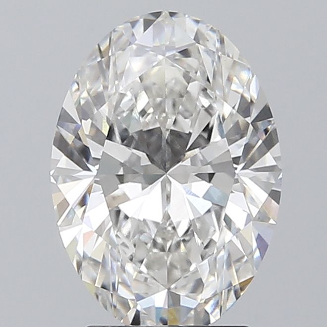 3.08 ct. oval Lab Grown Diamond front image