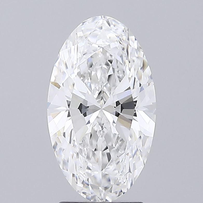 3.00 ct. oval Lab Grown Diamond front image