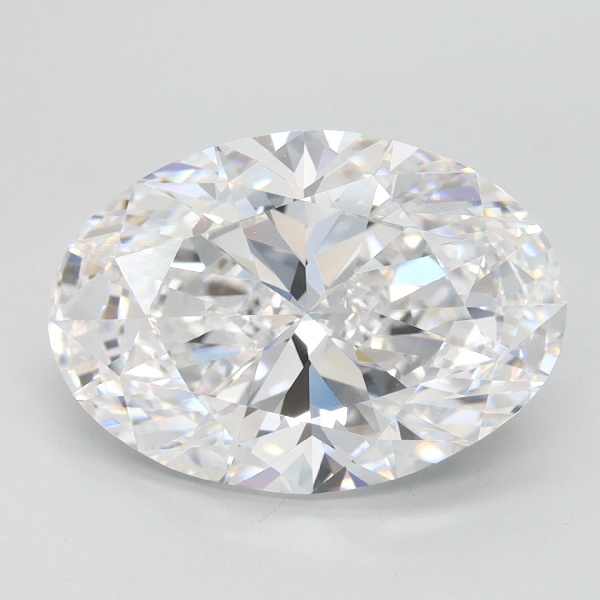 3.68 ct. oval Lab Grown Diamond front image