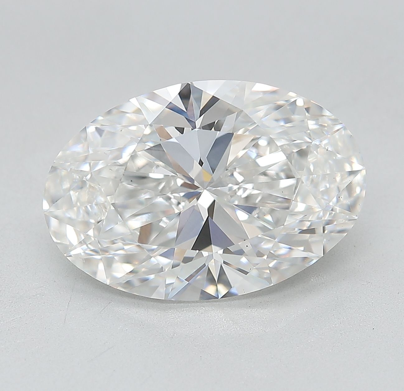 5.03 ct. oval Lab Grown Diamond front image