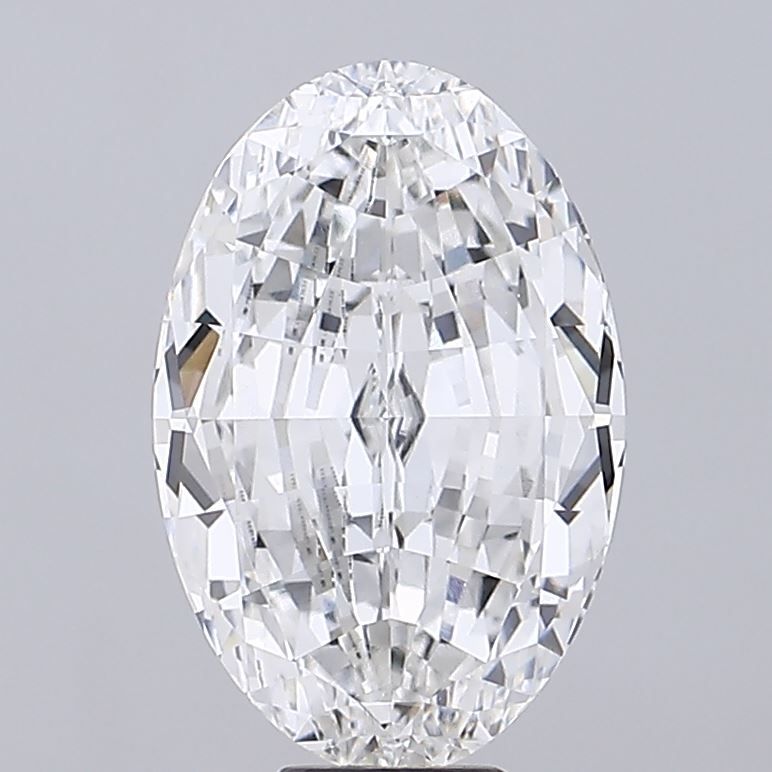 10.07 ct. oval Lab Grown Diamond front image