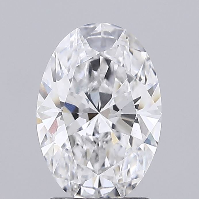 2.10 ct. oval Lab Grown Diamond front image