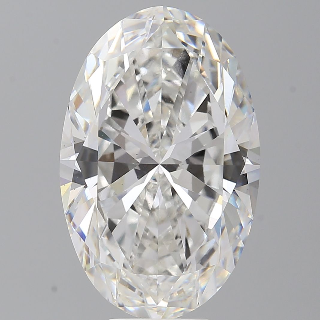 10.01 ct. oval Lab Grown Diamond front image