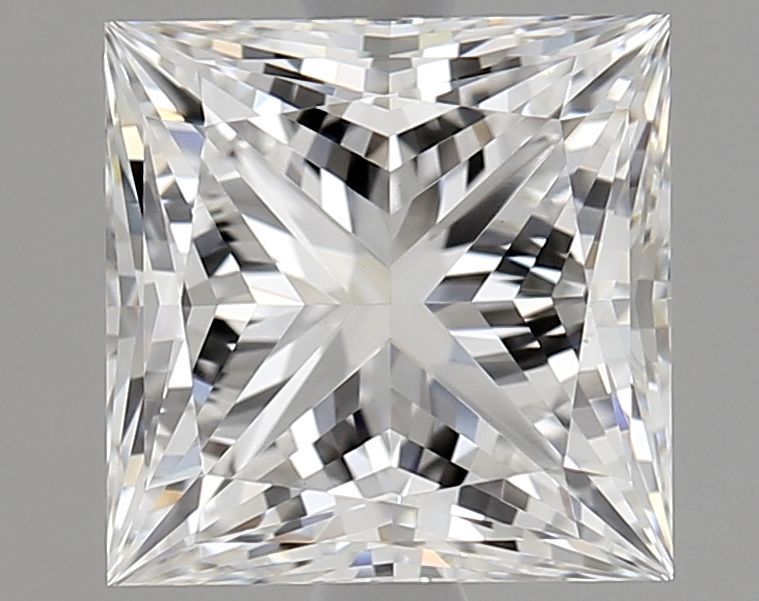 2.10 ct. princess Lab Grown Diamond front image