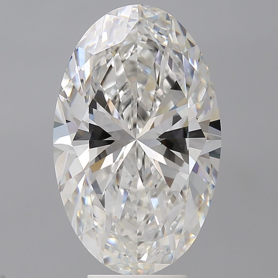 6.52 ct. oval Lab Grown Diamond front image