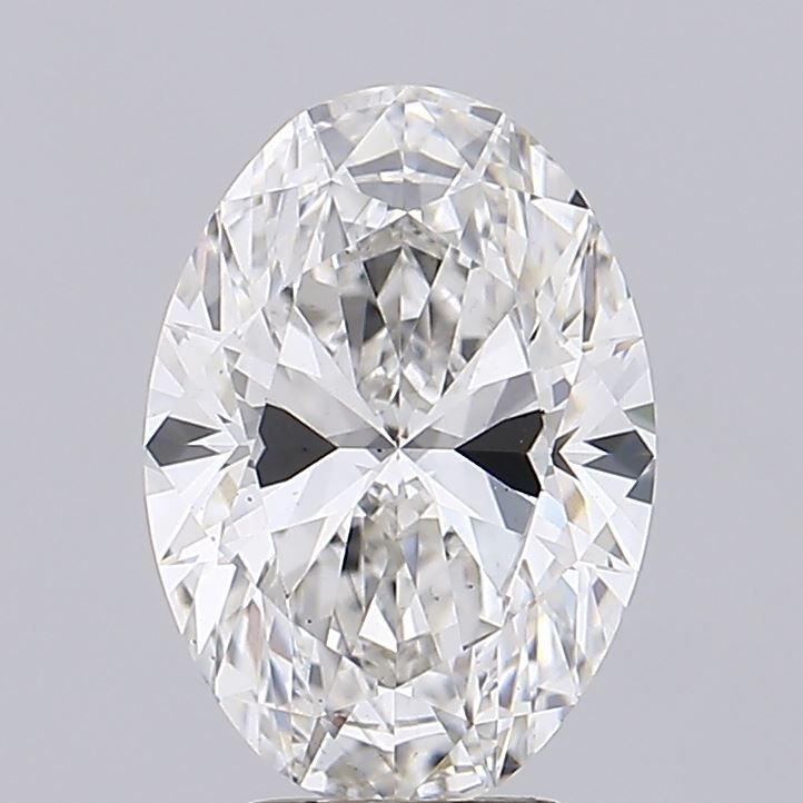 4.09 ct. oval Lab Grown Diamond front image