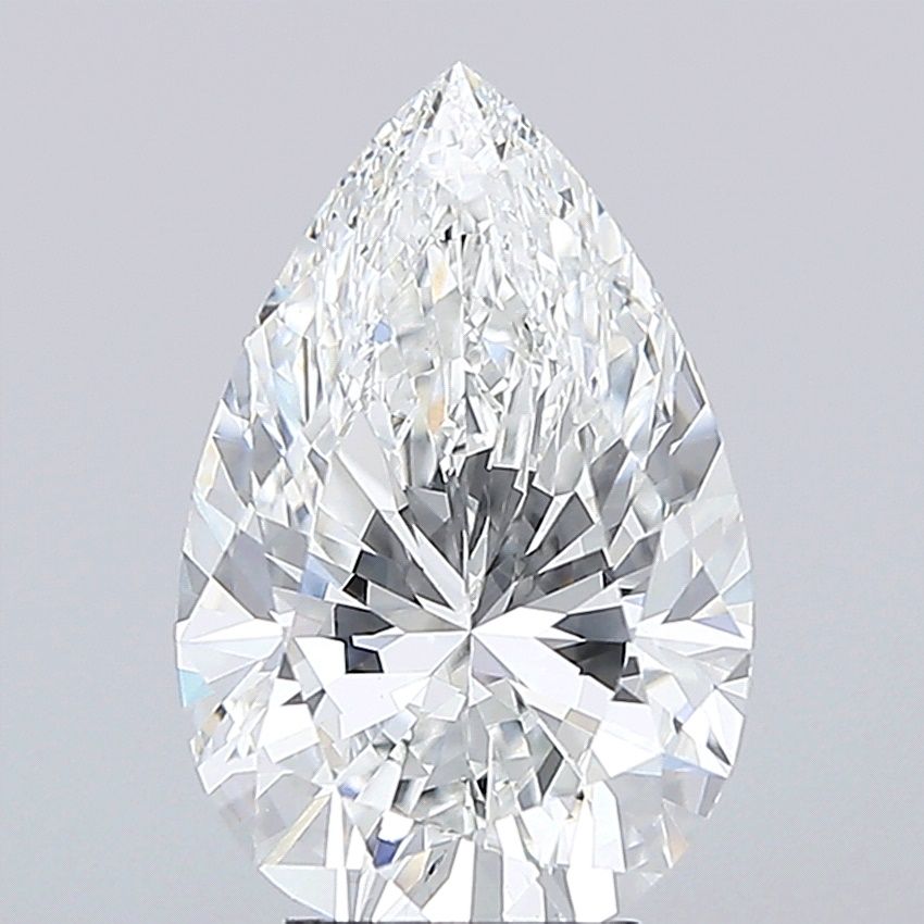 5.02 ct. pear Lab Grown Diamond front image