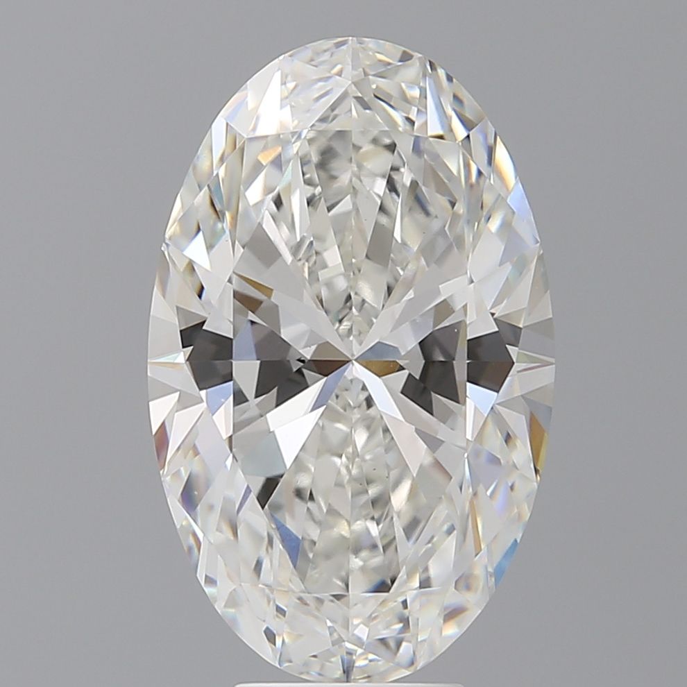 7.07 ct. oval Lab Grown Diamond front image