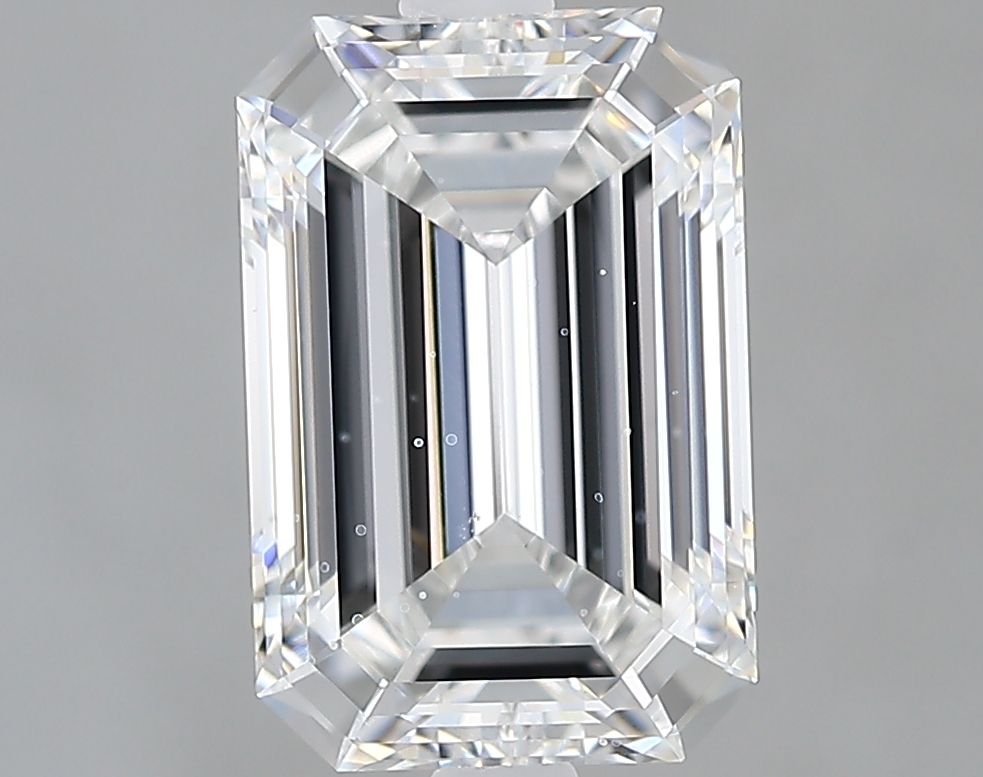 2.32 ct. emerald Lab Grown Diamond front image
