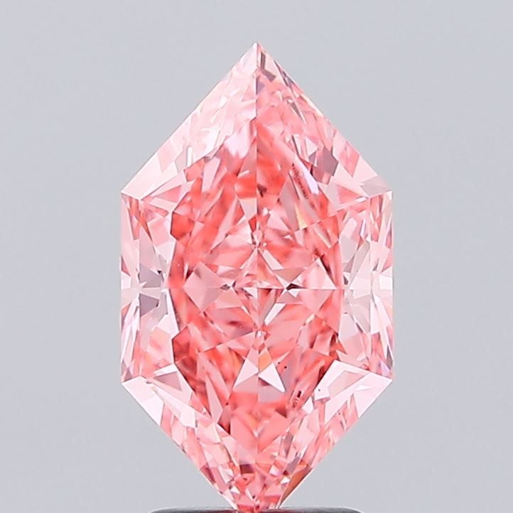 3.07 ct lab-grown Hexagonal Diamond