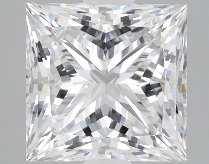 2.70 ct. princess Lab Grown Diamond front image