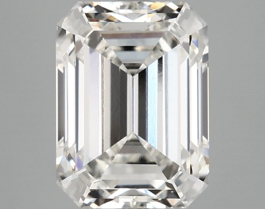4.03 ct. emerald Lab Grown Diamond front image