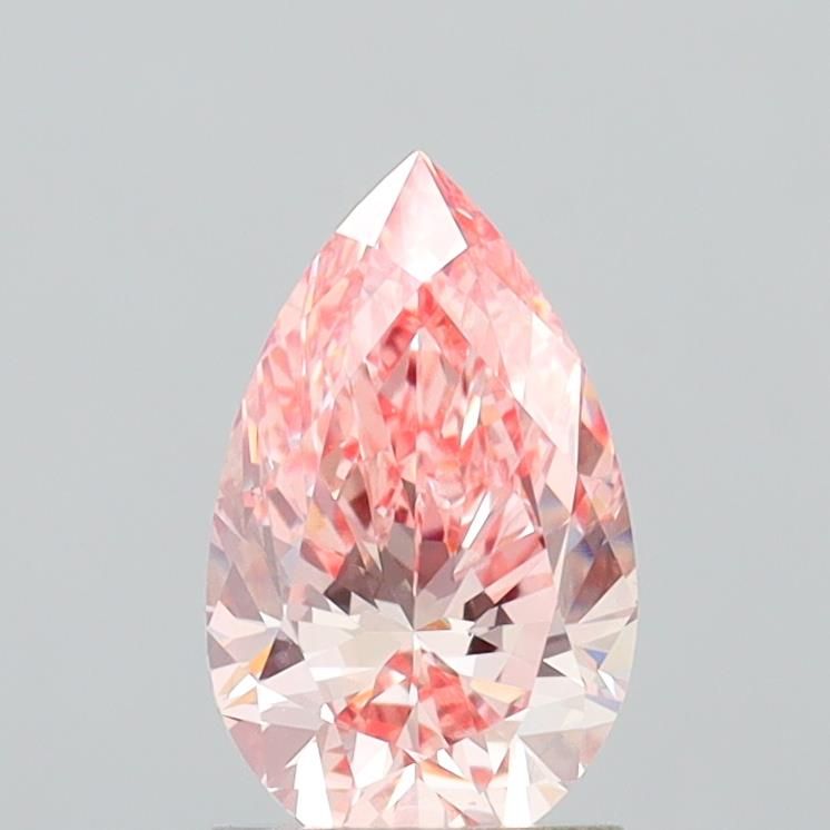 1.5 CT Fancy Vivid Pink PEAR
