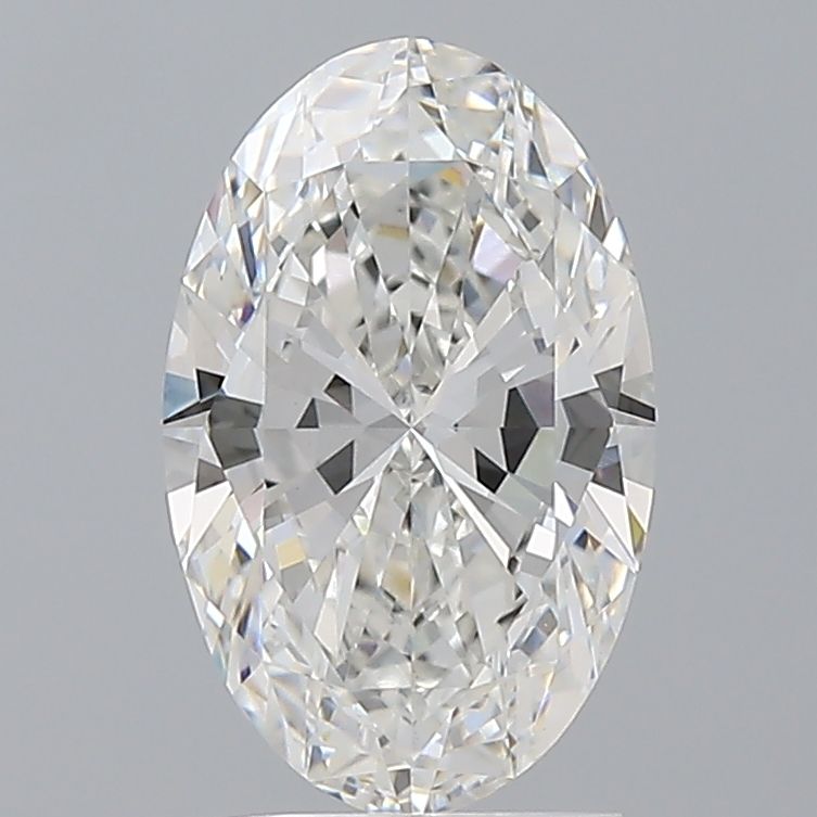2.02 ct. oval Lab Grown Diamond front image