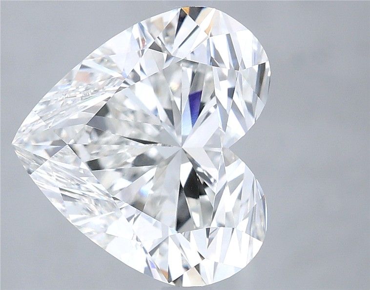 5.06 ct. heart Lab Grown Diamond front image