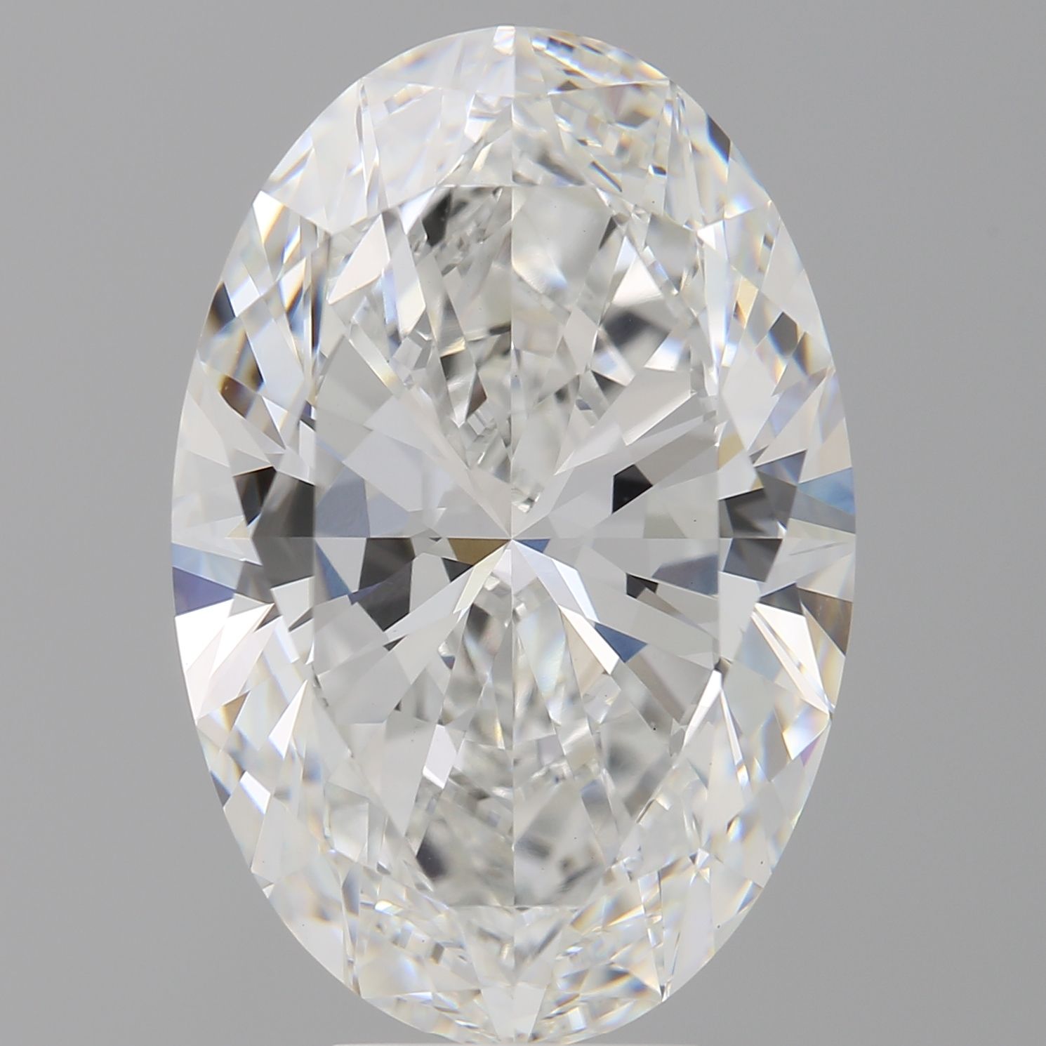 8.02 ct. oval Lab Grown Diamond front image