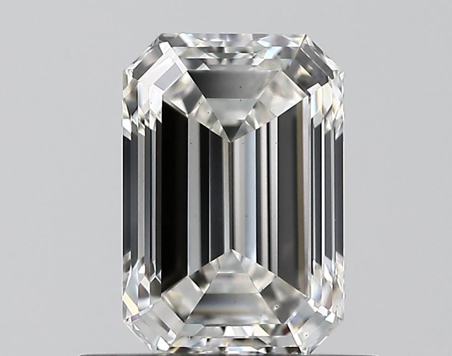 0.78 ct. emerald Lab Grown Diamond front image
