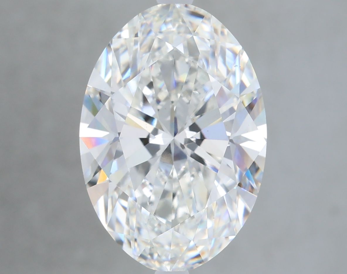 5.03 ct. oval Lab Grown Diamond front image