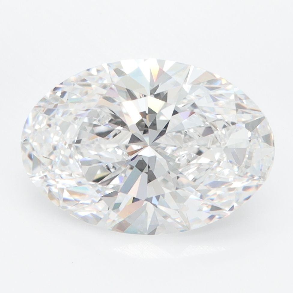 3.00 ct. oval Lab Grown Diamond front image