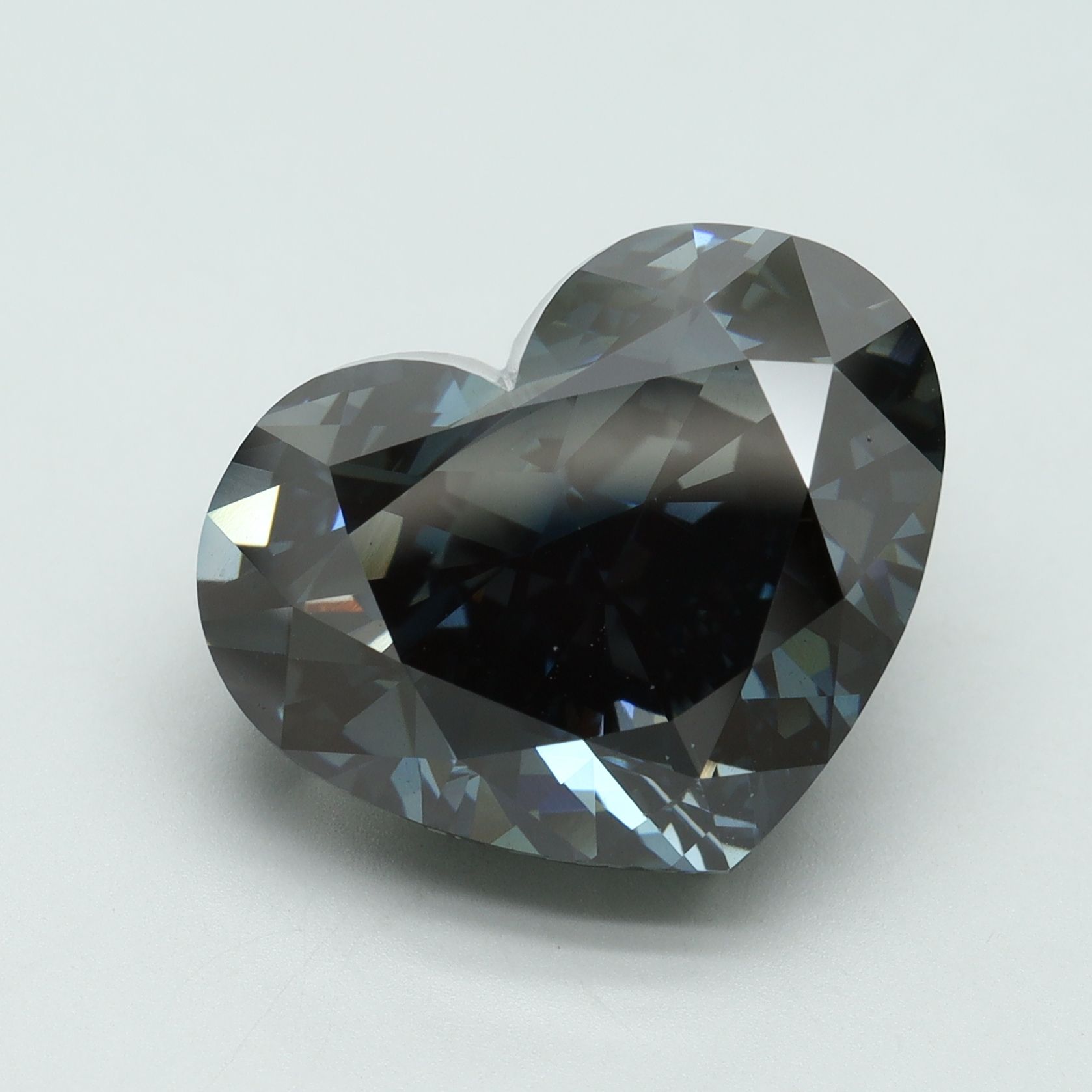 14.25 ct. heart Lab Grown Diamond front image