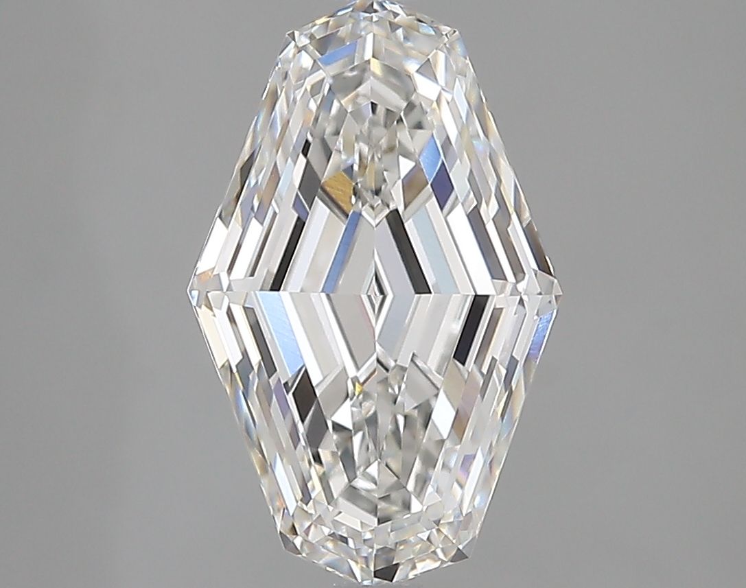 3.07 ct lab-grown Lozenge Diamond