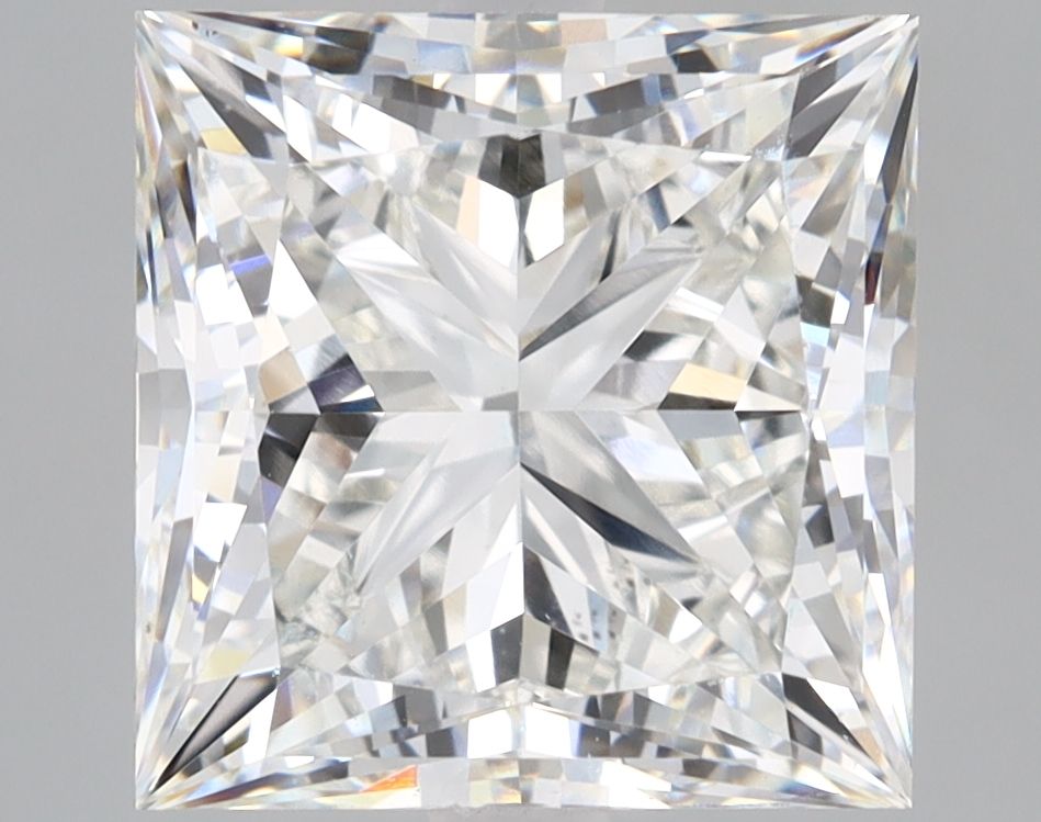 5.12 ct. princess Lab Grown Diamond front image