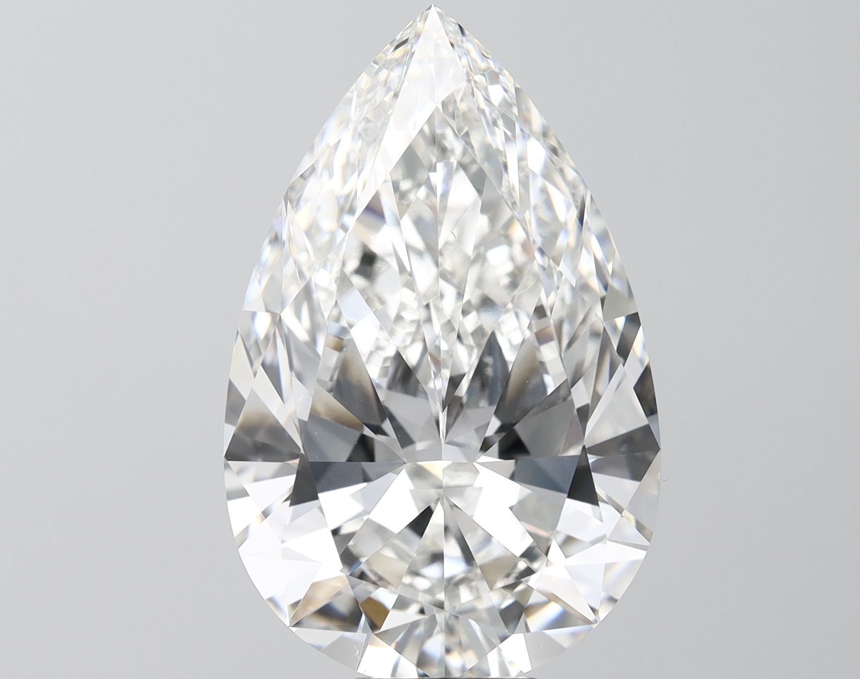 12.01 ct. pear Lab Grown Diamond front image
