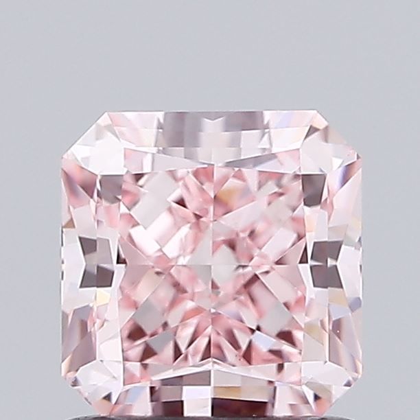 1.2 CT Fancy Vivid Pink SQUARE RADIANT