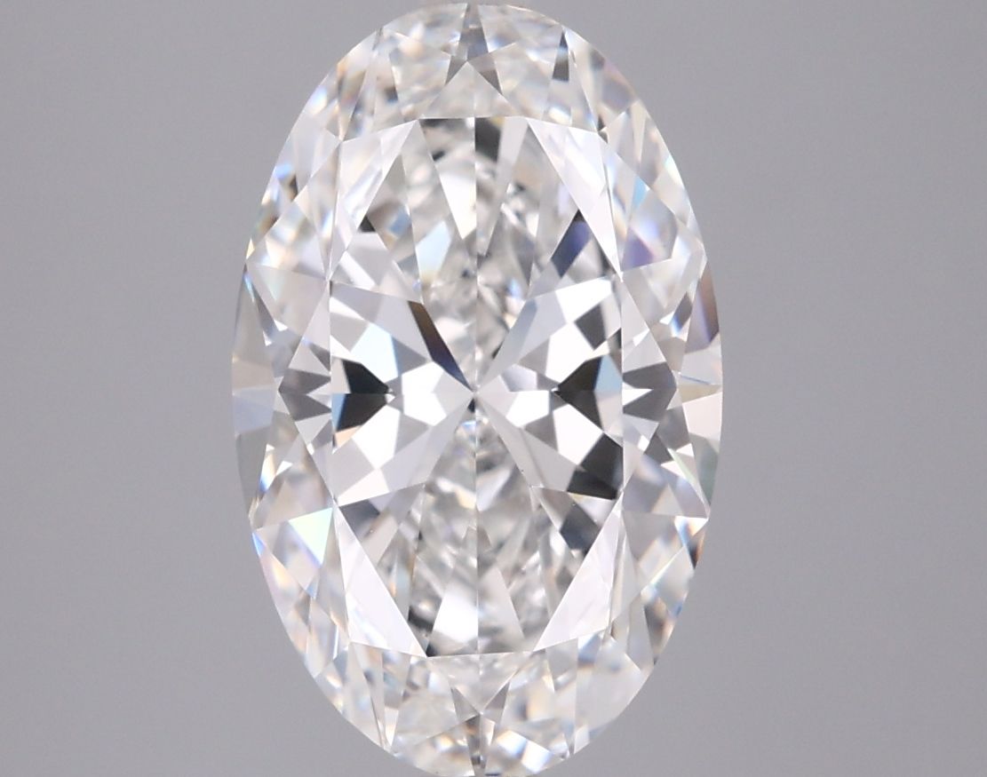 3.52 ct. oval Lab Grown Diamond front image