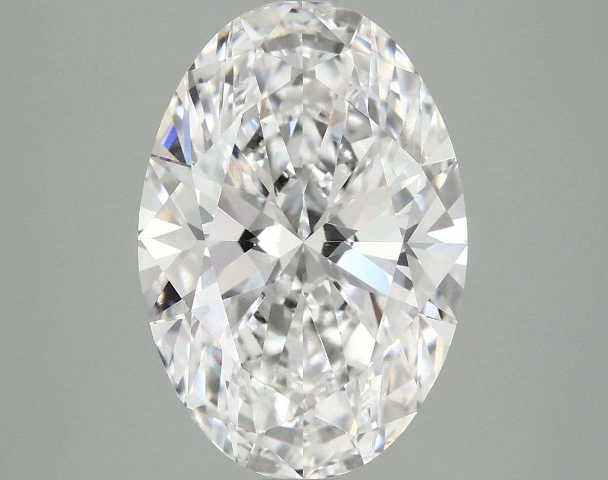 5.08 ct. oval Lab Grown Diamond front image