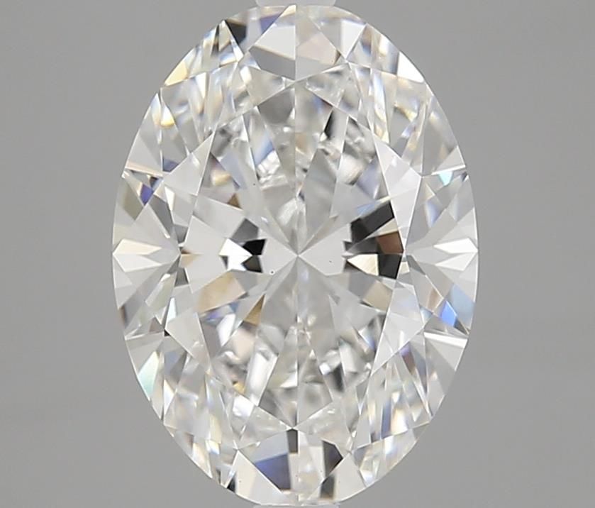3.36 ct. oval Lab Grown Diamond front image