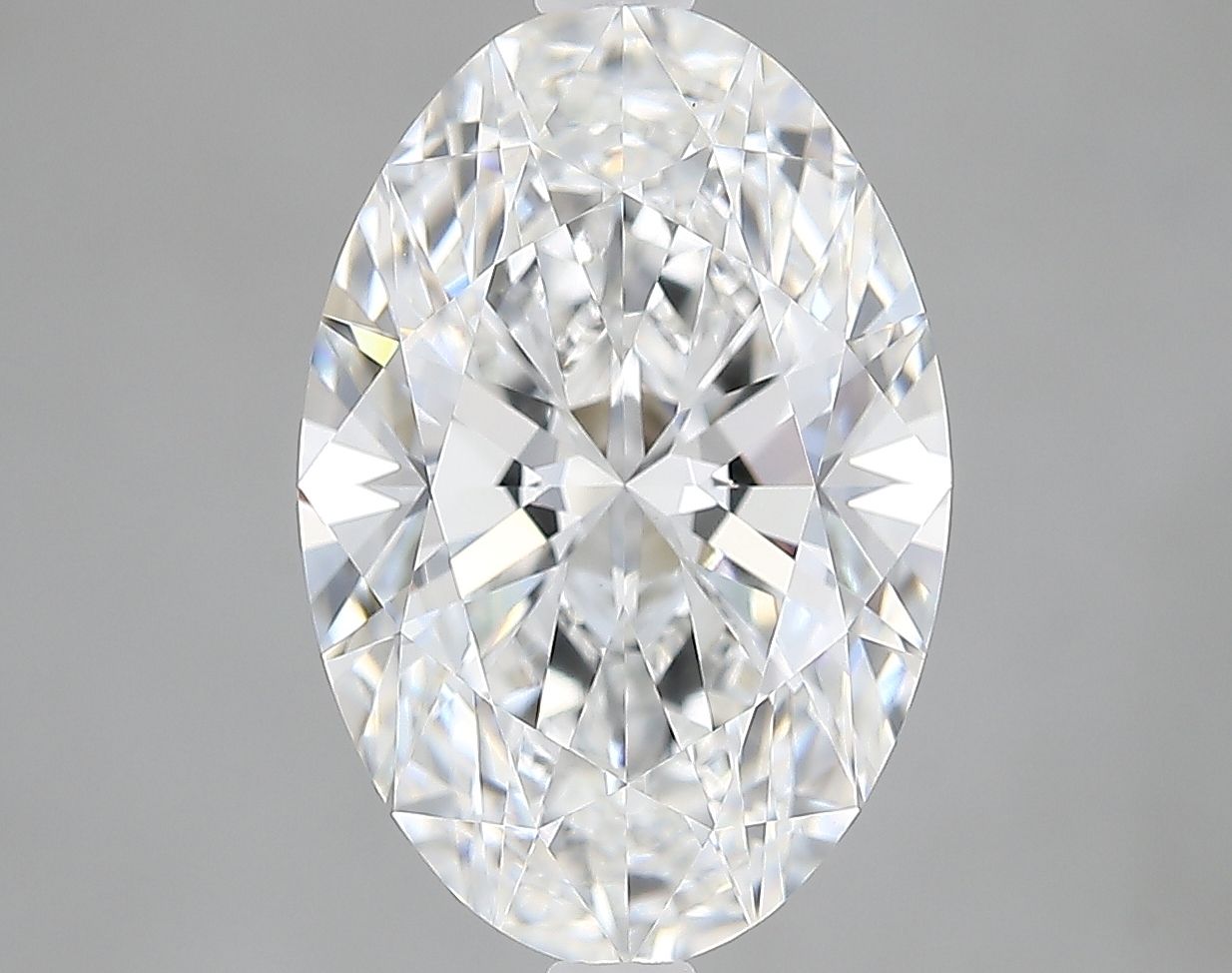 3.20 ct. oval Lab Grown Diamond front image