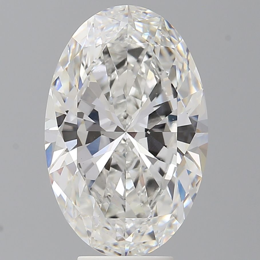 6.06 ct. oval Lab Grown Diamond front image