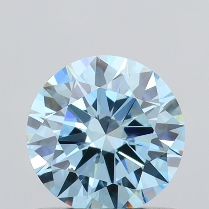 0.71 CT Fancy Vivid Blue ROUND