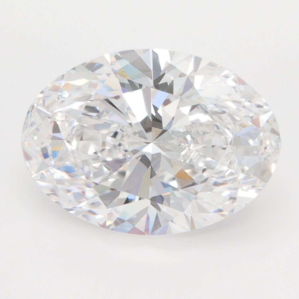 4.10 ct. oval Lab Grown Diamond front image