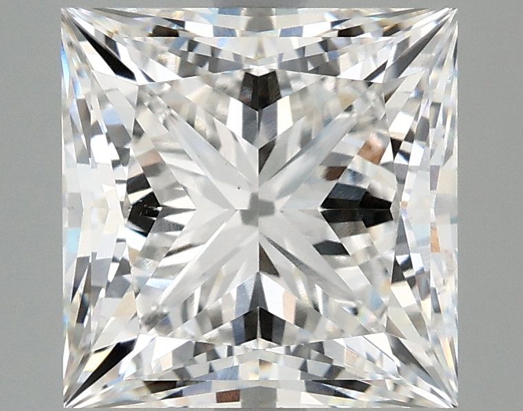 4.11 ct. princess Lab Grown Diamond front image