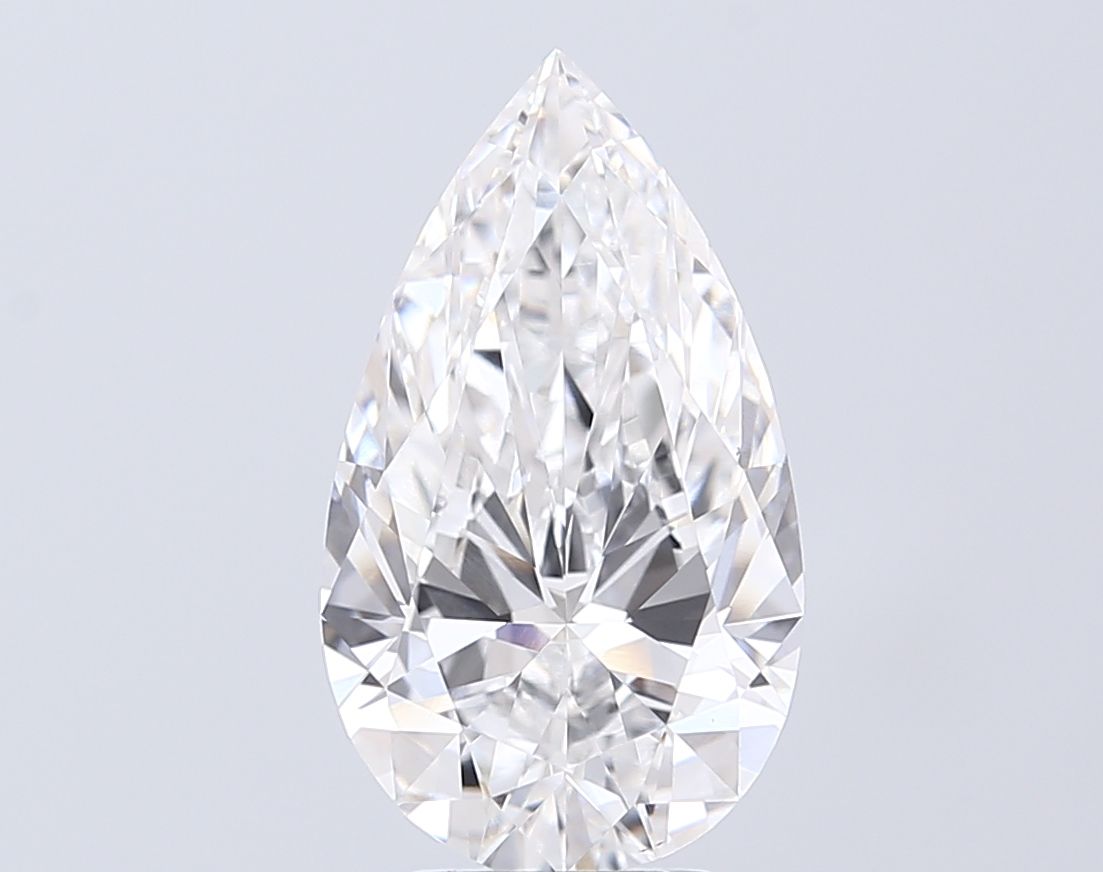 4.02 ct. pear Lab Grown Diamond front image