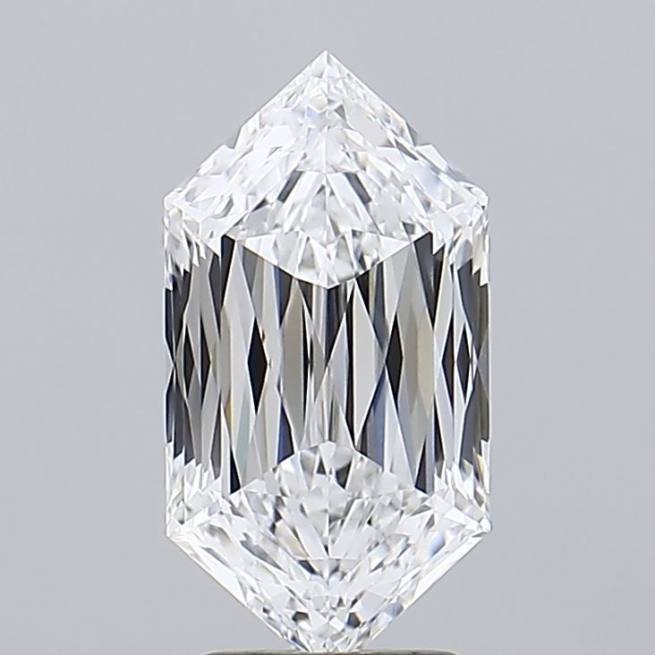 3.07 ct lab-grown Hexagonal Diamond