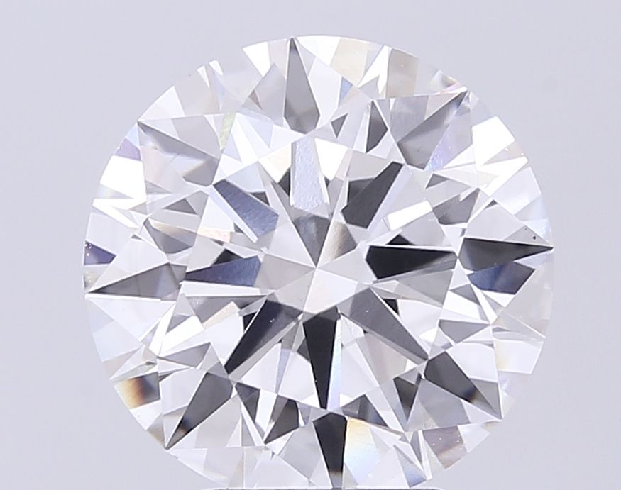5.10 ct. round Lab Grown Diamond front image