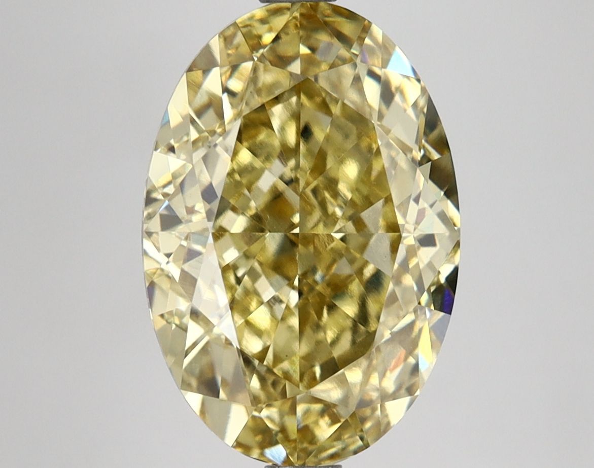 5.23 ct. oval Lab Grown Diamond front image